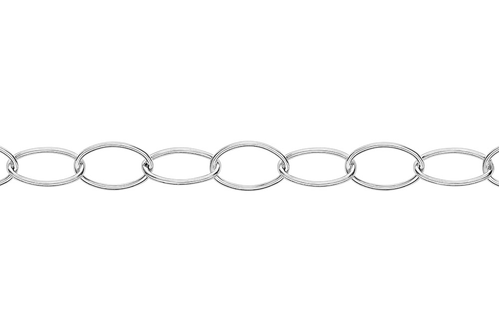 Cadena a metros rolo oval