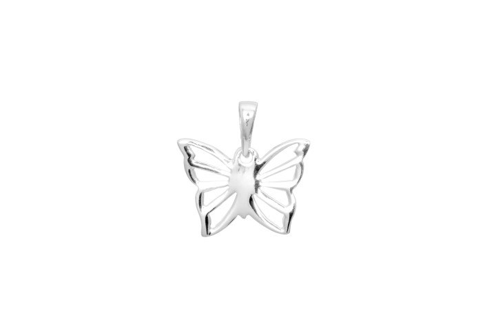 Silver 925 pendant butterfly