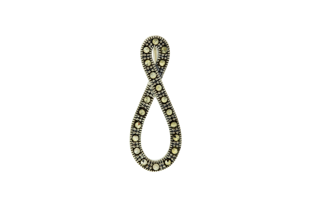 Colgante plata 925  marquesita 