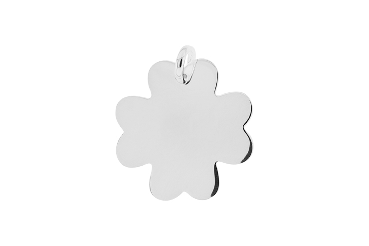 Colgante plata 925 trebol