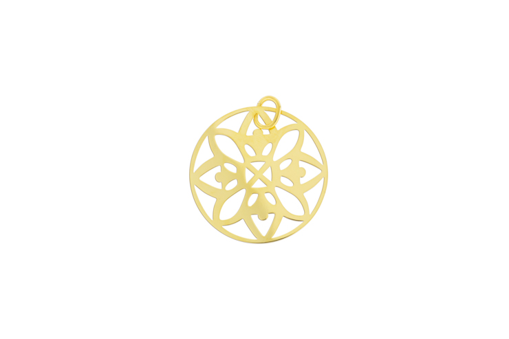 Colgante plata 925 mandala 