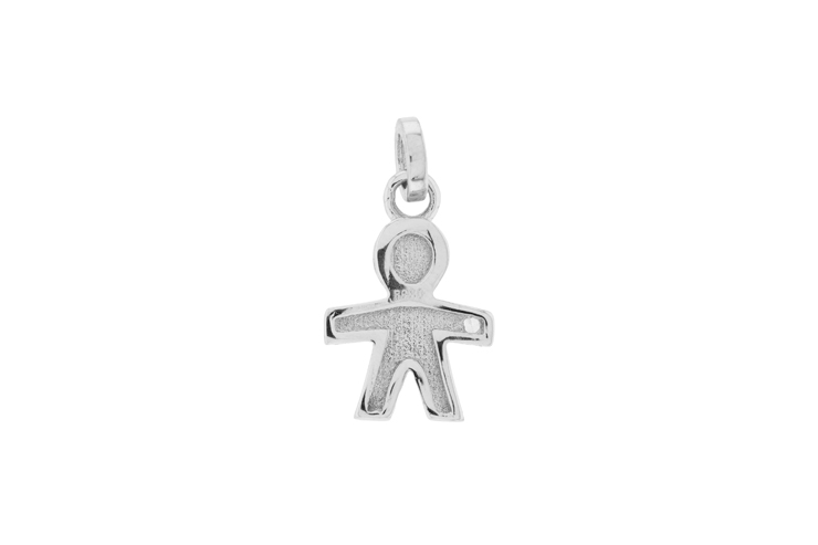 Colgante plata 925 zirconita niño 