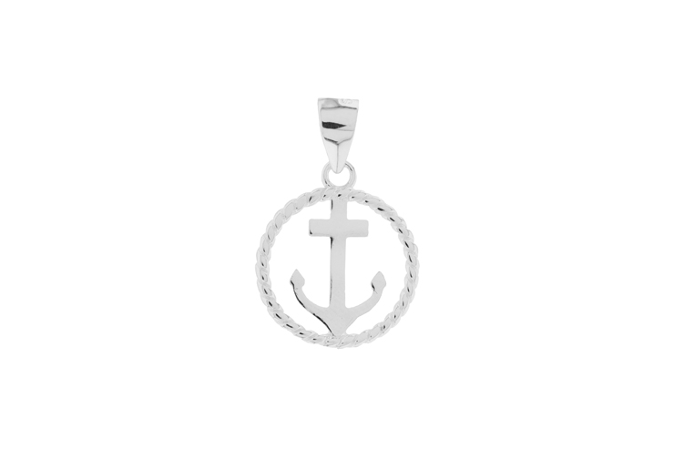 Silver 925 anchor pendant