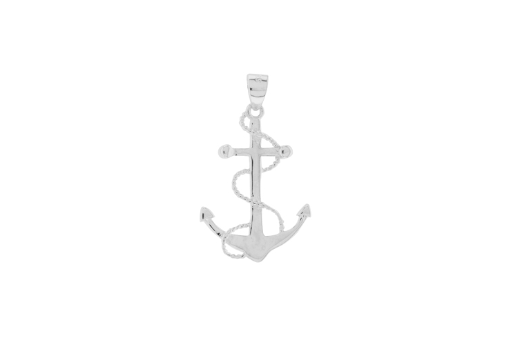 Colgante plata 925 ancla 