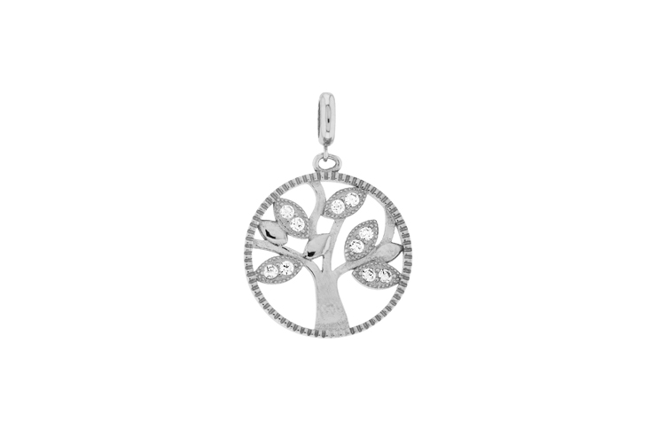 [115430001ZBL] Silver 925 pendant cz