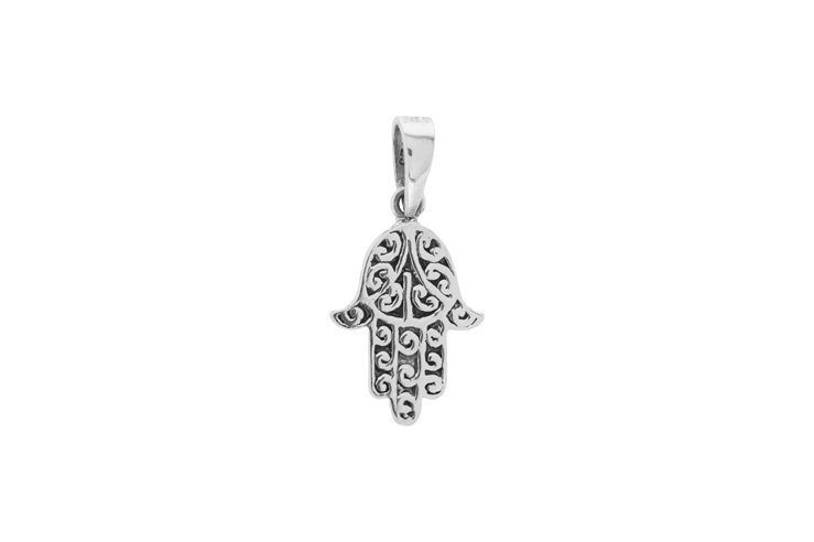 Colgante plata 925 mano fatima