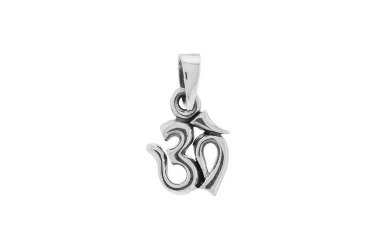 Colgante plata 925 simbolo om