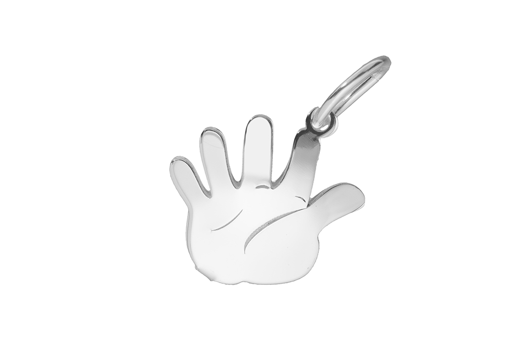 Colgante plata 925 mano 