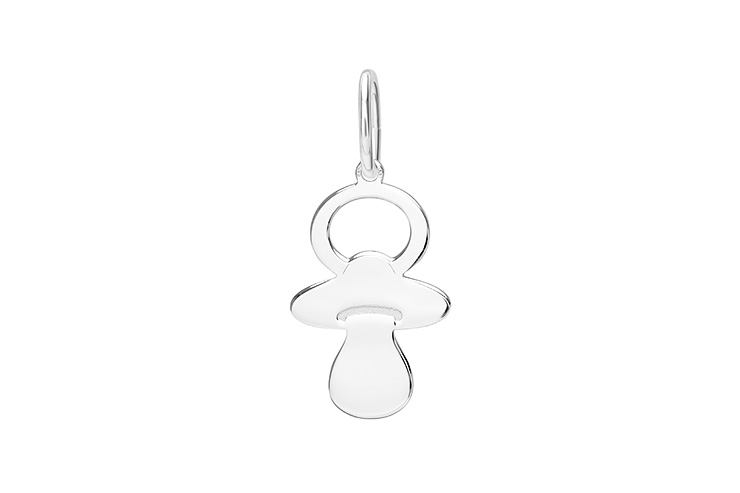 Colgante plata 925 chupete 