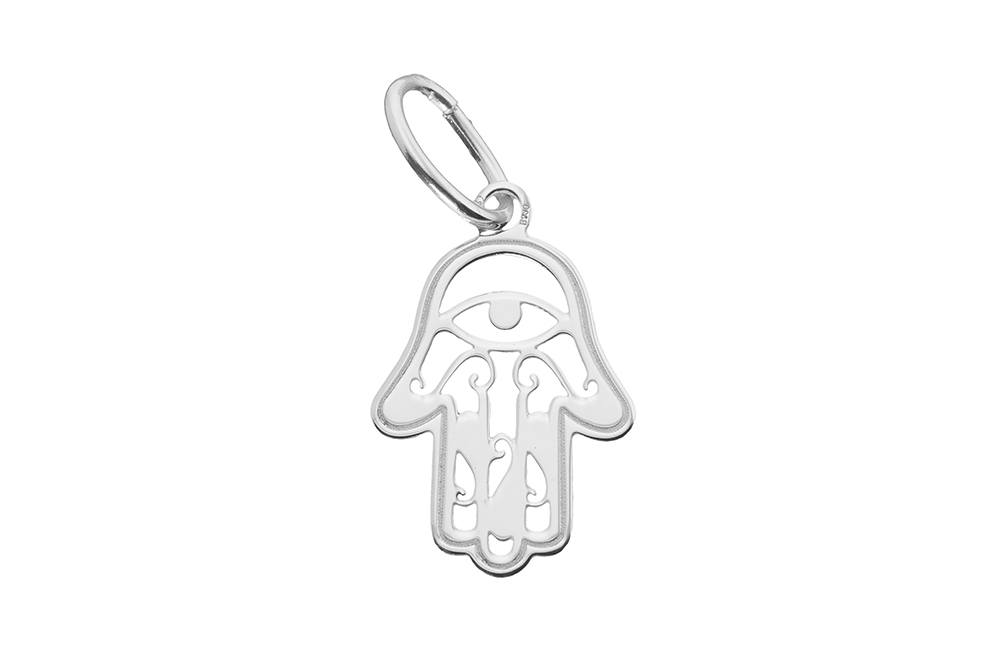 Silver 925 hand of fatima pendant