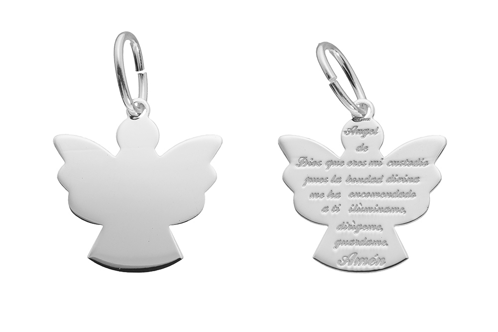 Silver 925 angel pendant