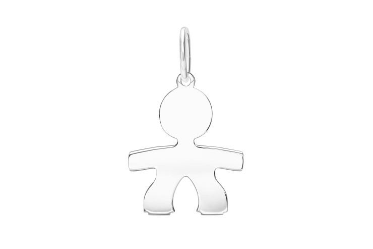 Silver 925 boy pendant