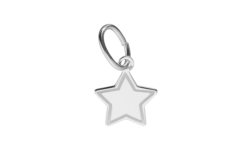Colgante plata 925 estrella 