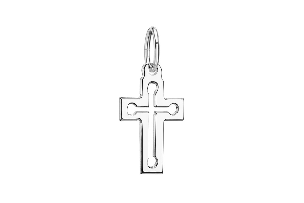 Colgante plata 925 cruz 