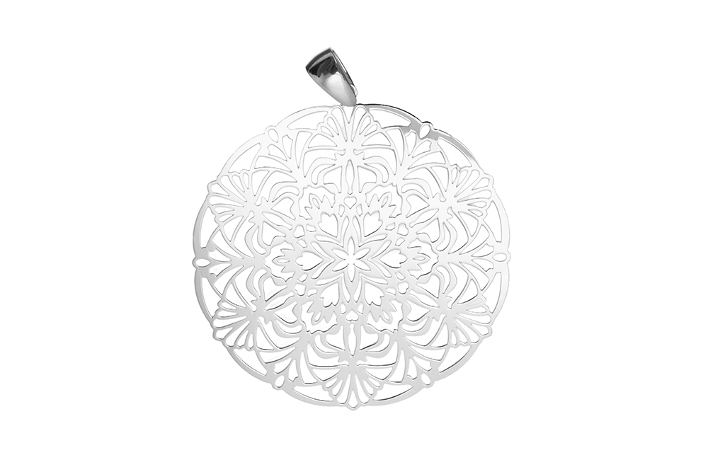 Colgante plata 925 mandala 