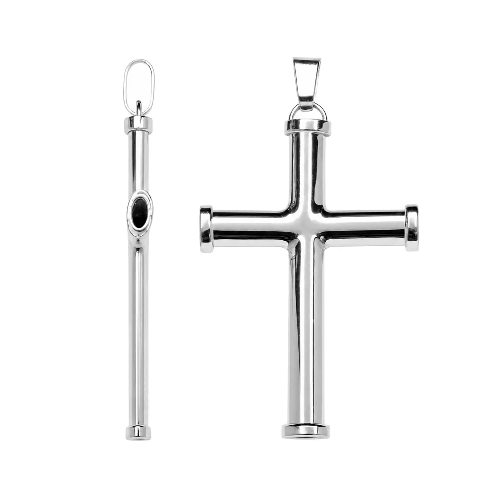[1244200000PL] Silver 925 cross pendant