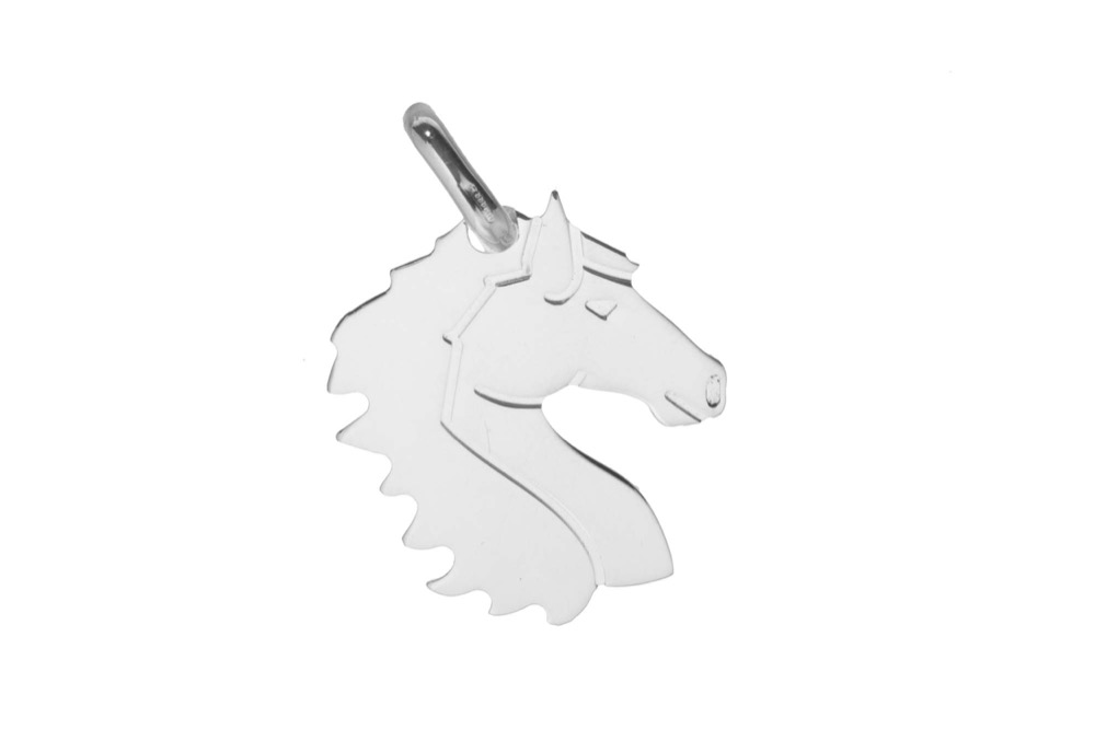 Colgante plata 925 cabeza de caballo 