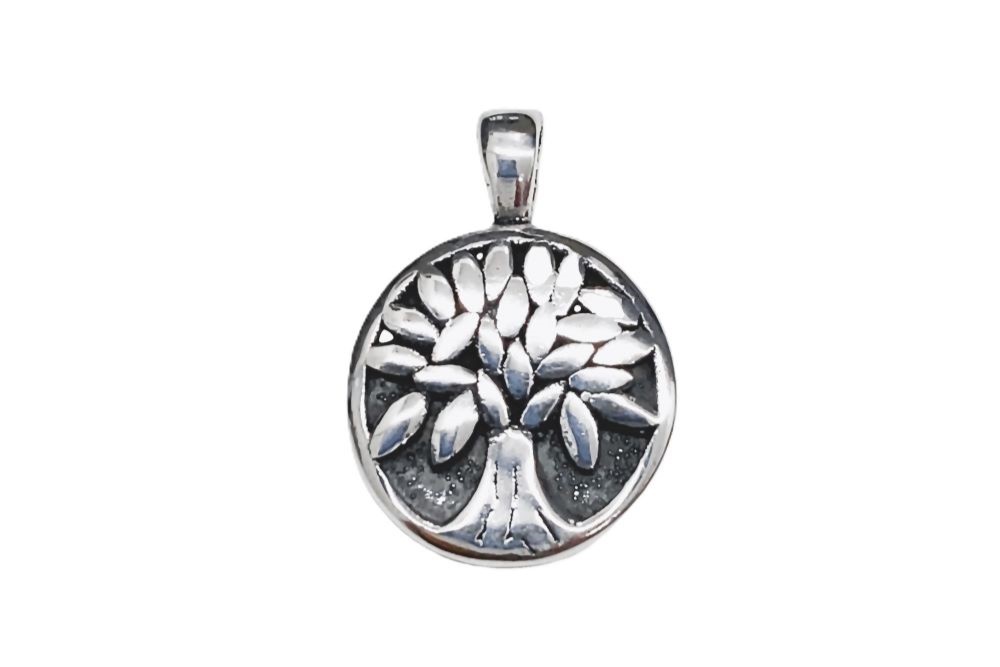 Sterling silver 925 tree of life pendant