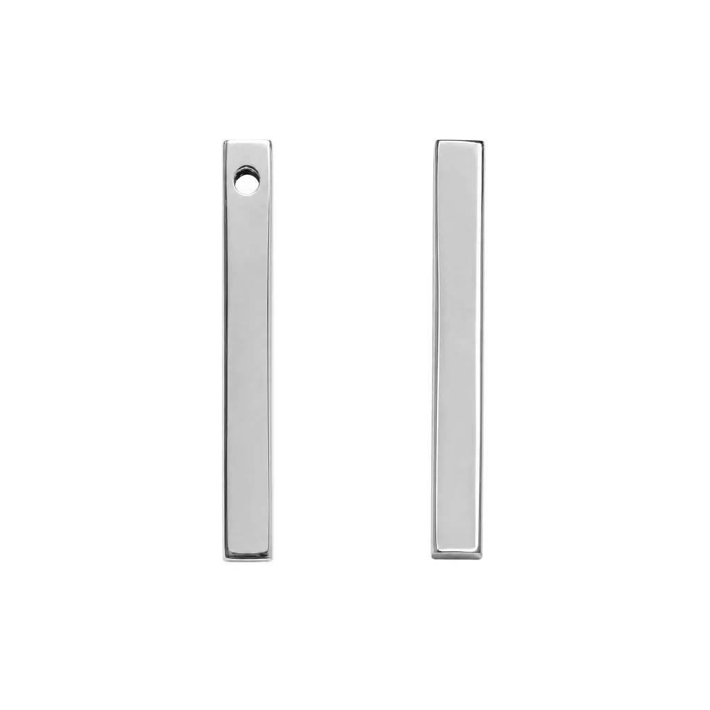[15486PPL] Colgante plata 925 barra 4mm