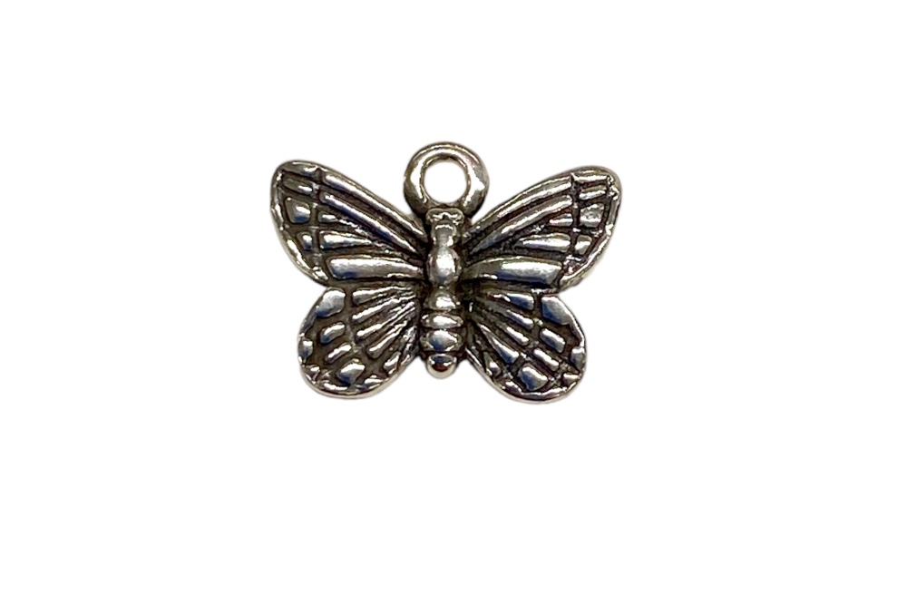 Sterling silver charm butterfly