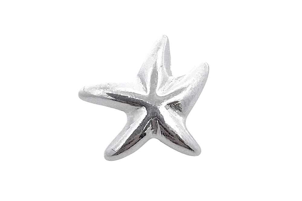Sterling silver star fish pendant