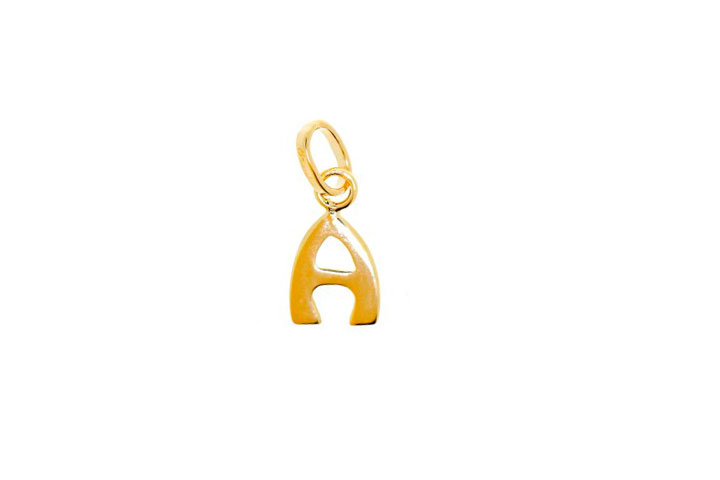 Colgante plata 925 letras 