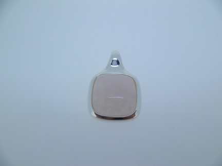 Colgante plata 925 cuadrado 