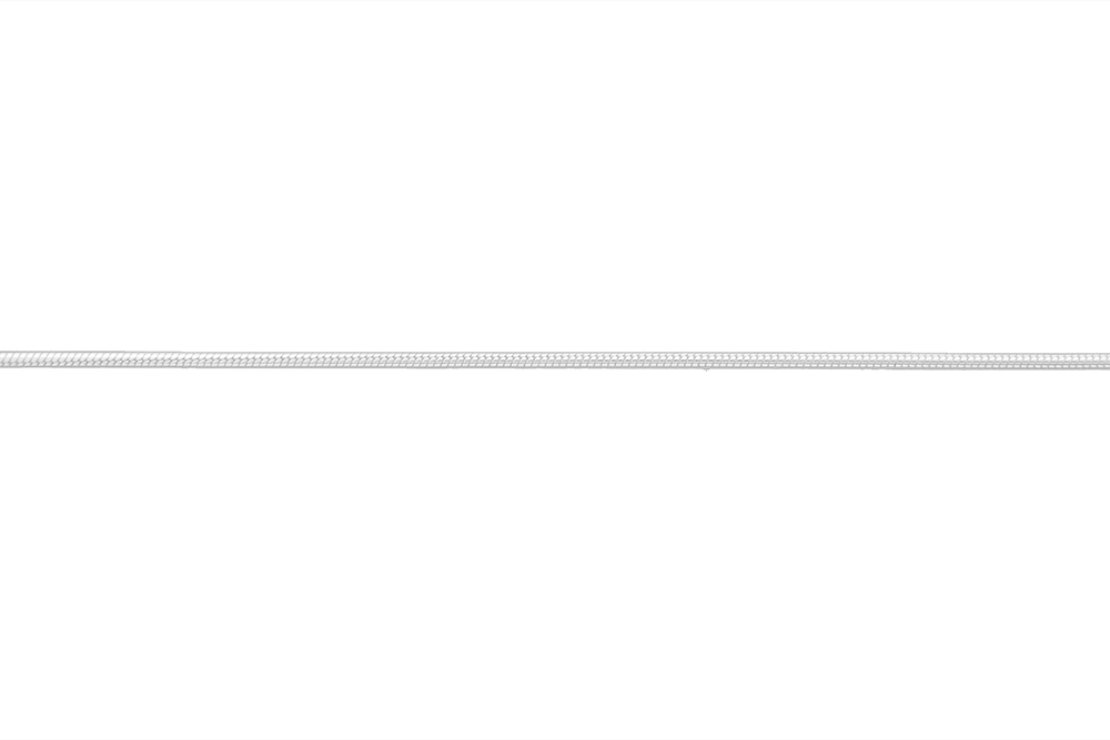 Round snake chain 015 50cm sterling silver