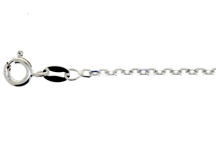 Silver 925 dc anchor chain 050 60cm sterling silver