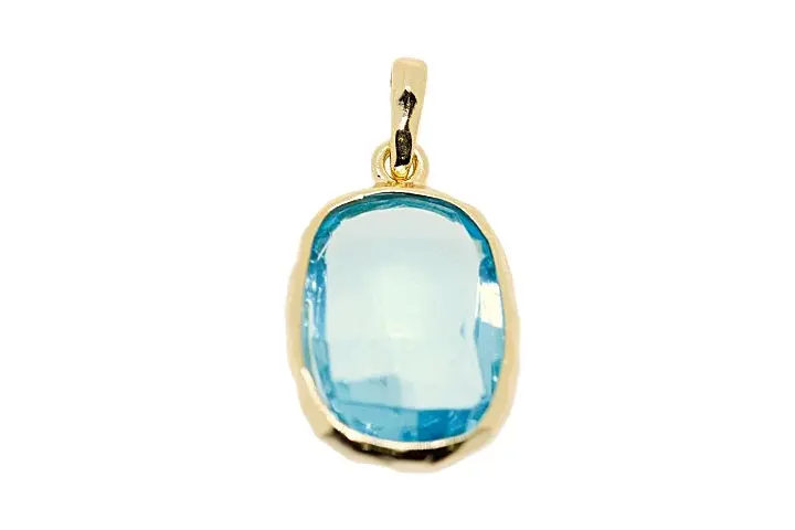 [05341000CZAG] Pendant silver 925 (Aquamarine)