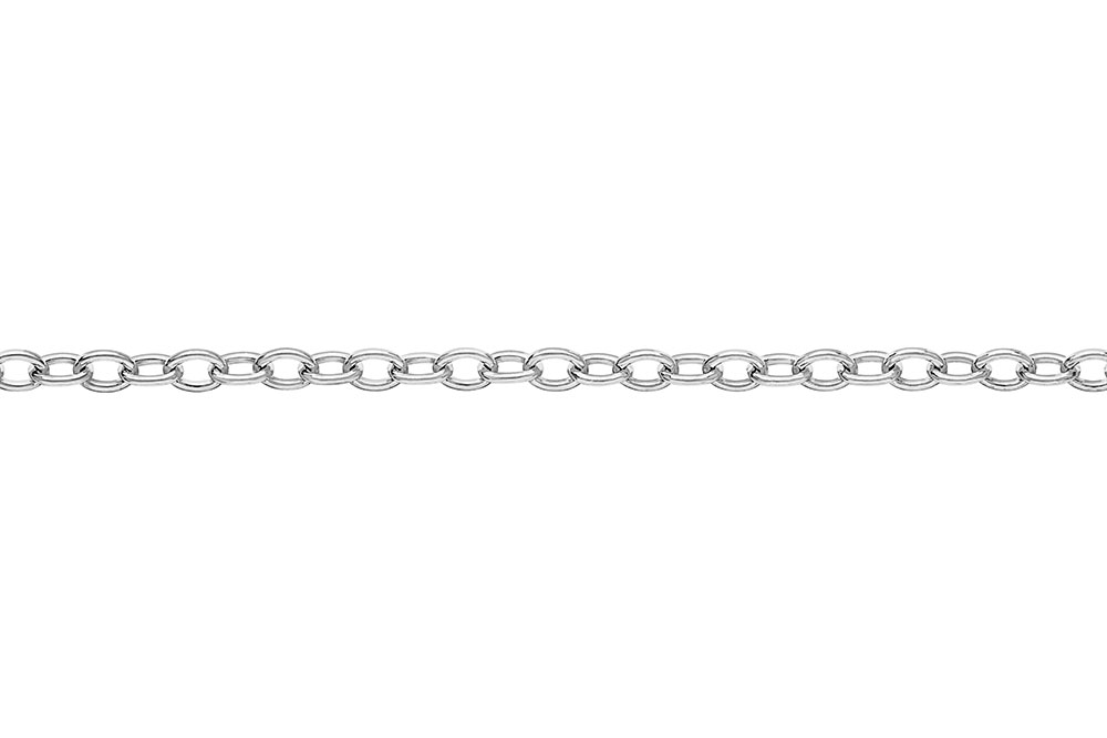 Oval cable chain by meter 040
