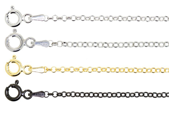 Chain rolo silver 925 90cm sterling silver