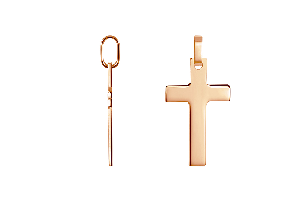 Sterling silver cross pendant
