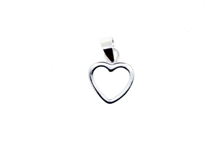 Colgante plata 925 corazon 