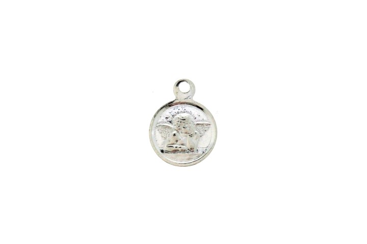 Colgante charm plata 925 angelito pequeño 