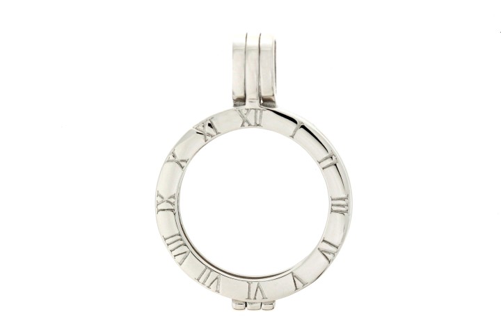 Silver 925 coin holder pendant