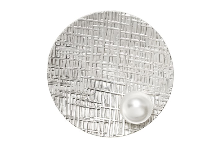 Colgante plata 925 perla 8mm 