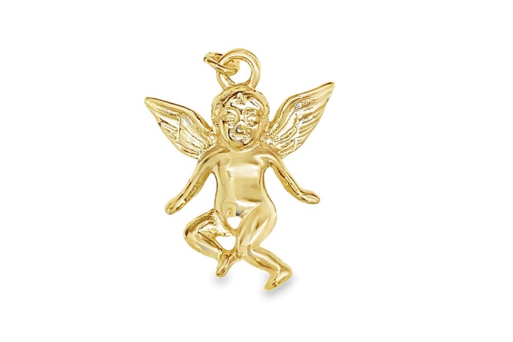 Colgante charm plata 925 angelito