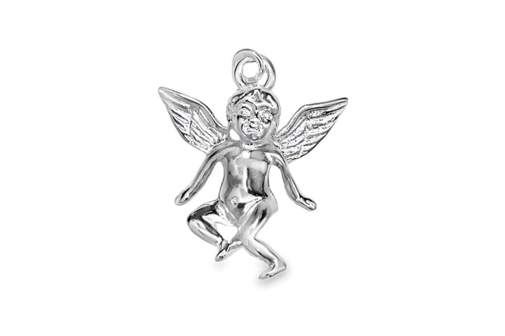 Colgante charm plata 925 angelito