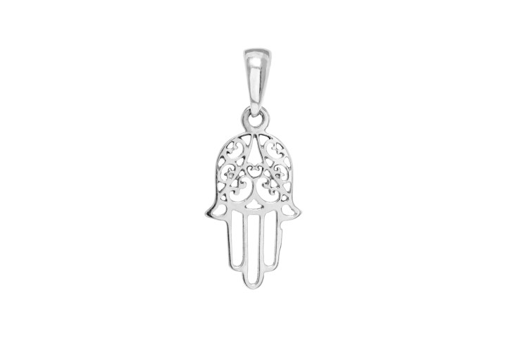 Colgante plata 925 mano de fatima