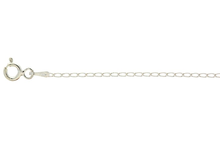 [08301C4000PL] Cadena plata 925 cheval 035 (40 cm, Plata)
