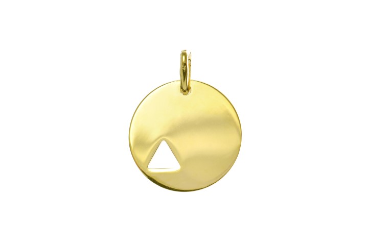 Pendant silver 925 triangle