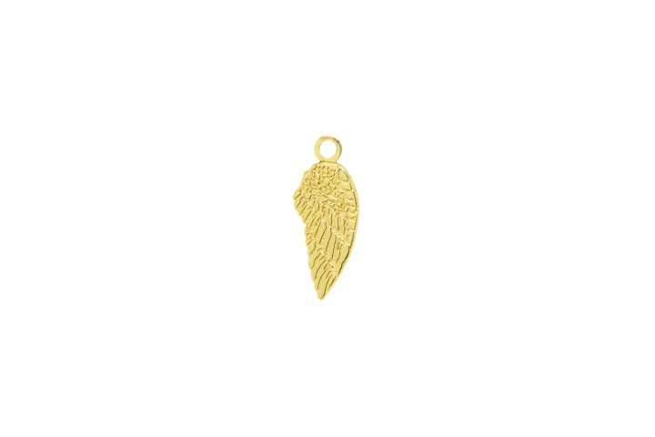Pendant charm silver 925 wing