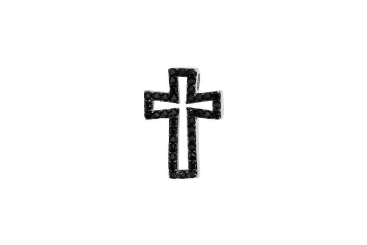 Silver 925 pendant cz cross