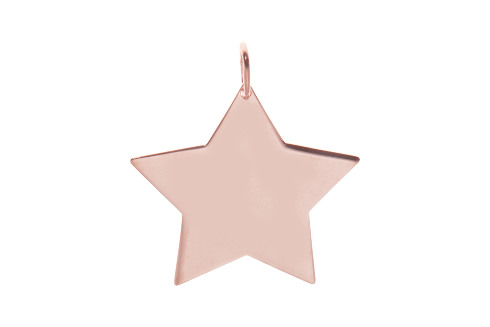 Colgante plata 925  estrella