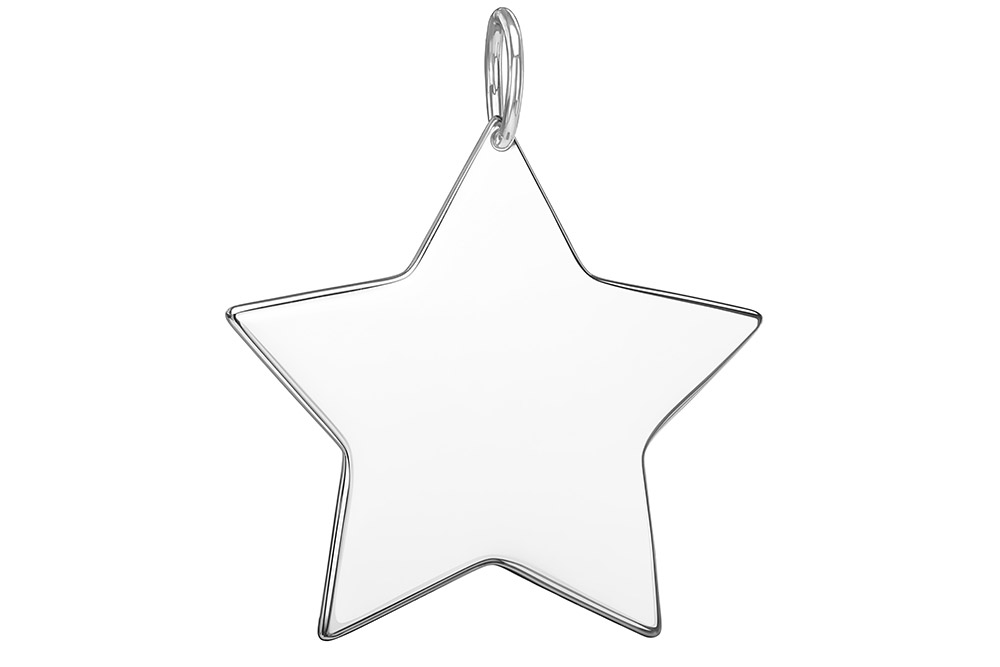 Silver 925 star pendant