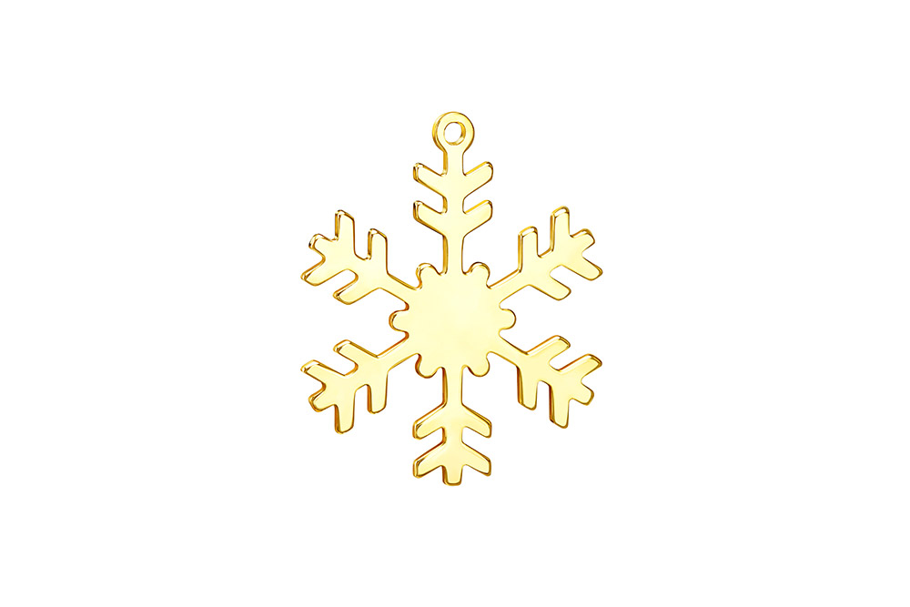 Pendant charm silver 925 frost