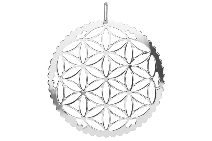 Silver 925 flower of life pendant