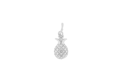 [0992500000PL] Colgante charm plata 925 piña  (Plata)