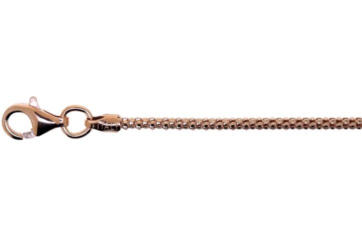 Round korean chain 130 60cm sterling silver